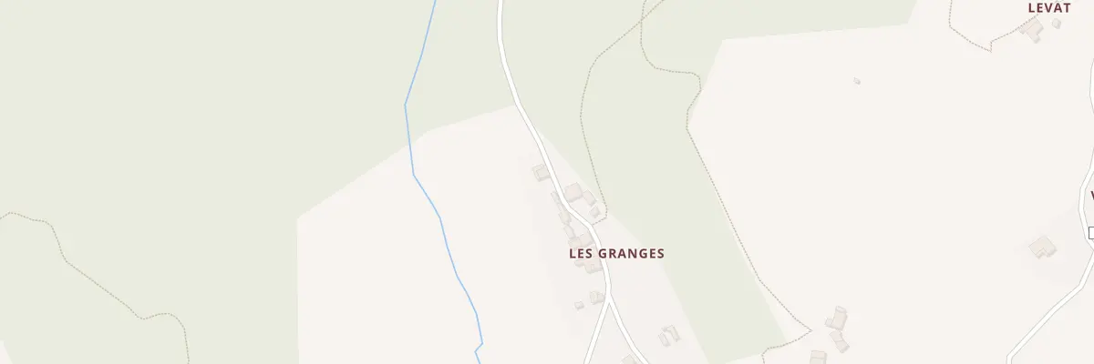 Plan du 5074 Las Granges à Montagudet