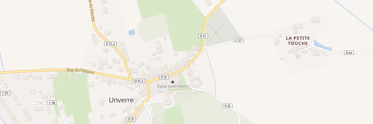 Plan du 2 Rue de Dampierre à Unverre