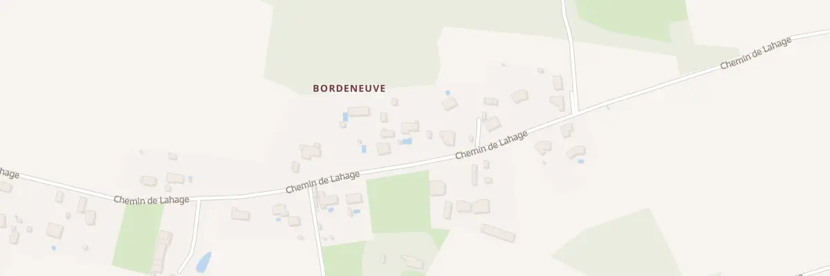 Plan du 1130 Che de Lahage à Beaufort