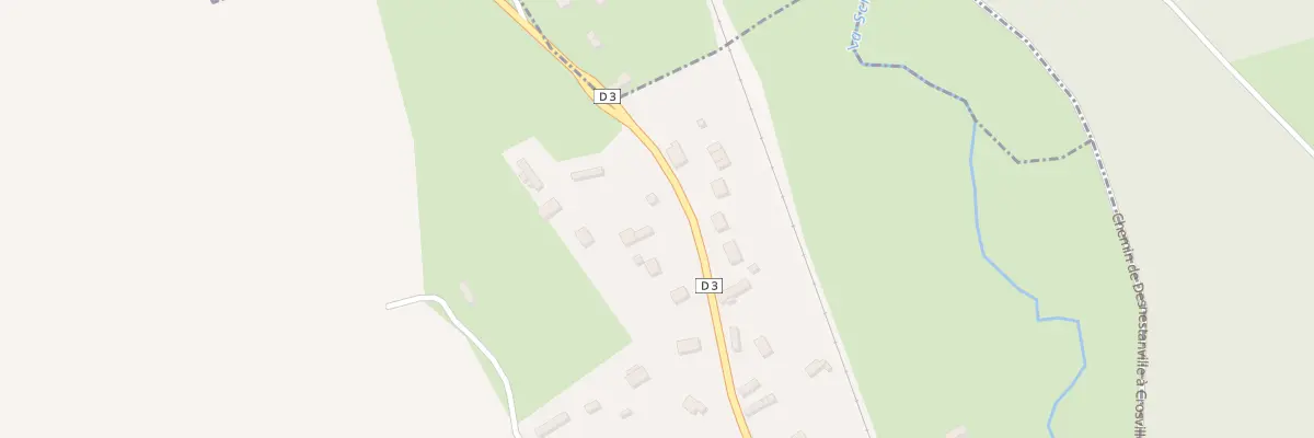 Plan du 21 Rte de la Mer à Dénestanville