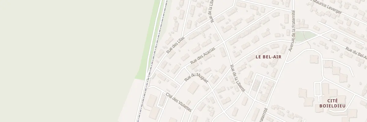 Plan du 26 Rue des Acacias à Oissel-sur-Seine