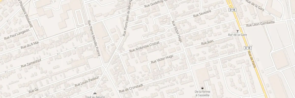Plan du 27 Rue Ambroise Croizat à Sotteville-lès-Rouen