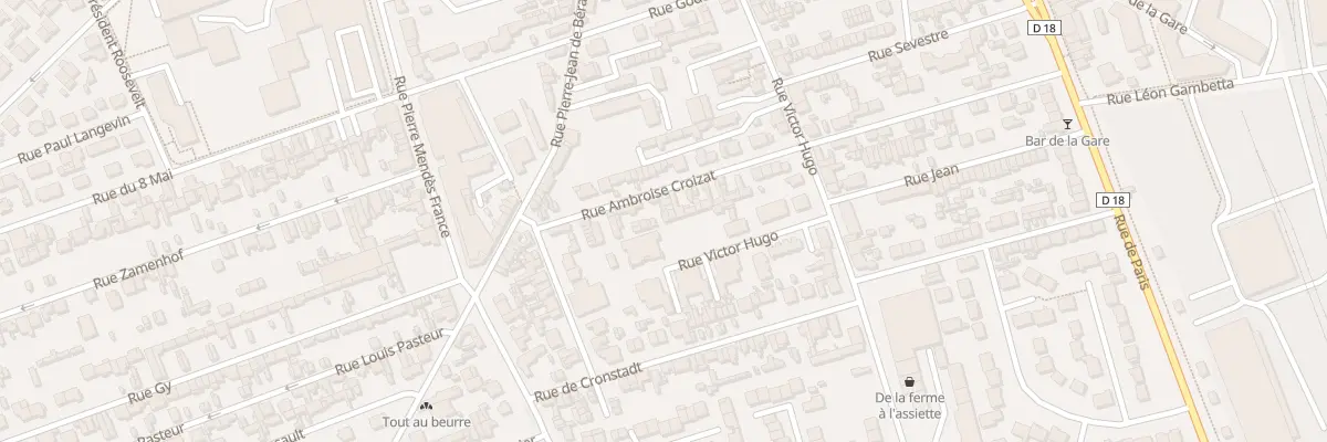 Plan du 31 Rue Ambroise Croizat à Sotteville-lès-Rouen