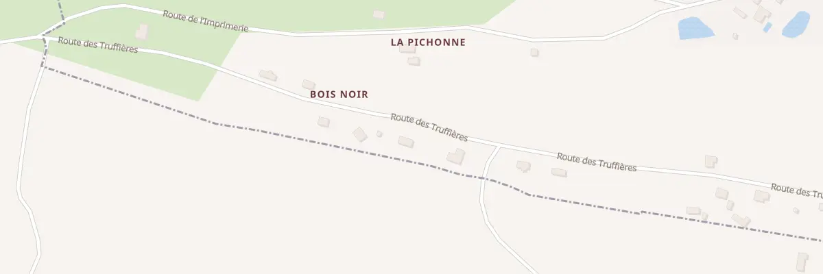 Plan du 5000 La Pichonne à Preyssac-d’Excideuil