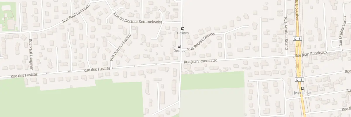 Plan du 2 Rue des Fusillés à Saint-Étienne-du-Rouvray