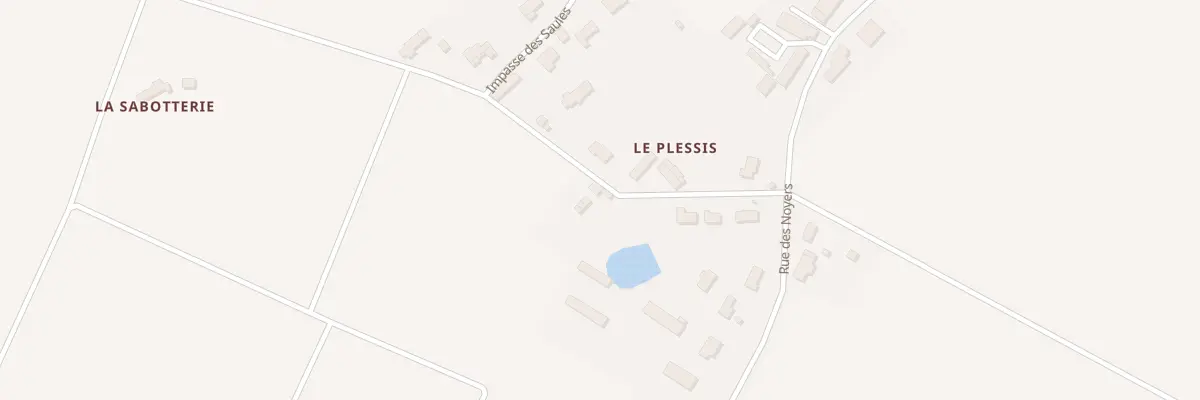 Plan du 7 Rue des Tilleuls à Crucheray