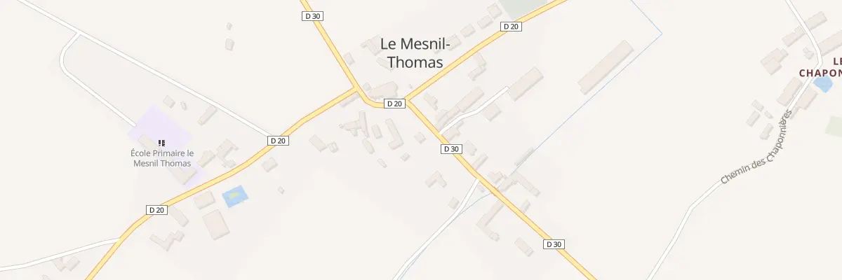 Plan du 1B Rte de Jaudrais au Mesnil-Thomas