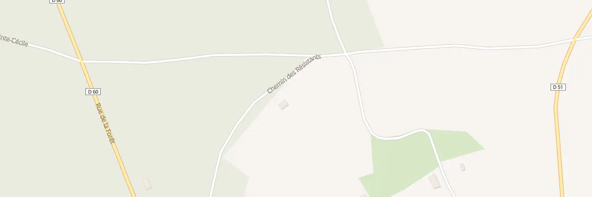 Plan du 2 Che des Resistants à Sylvains-Lès-Moulins