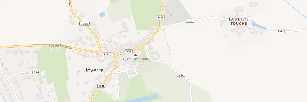 Plan du 7 Pl de l’Eglise à Unverre