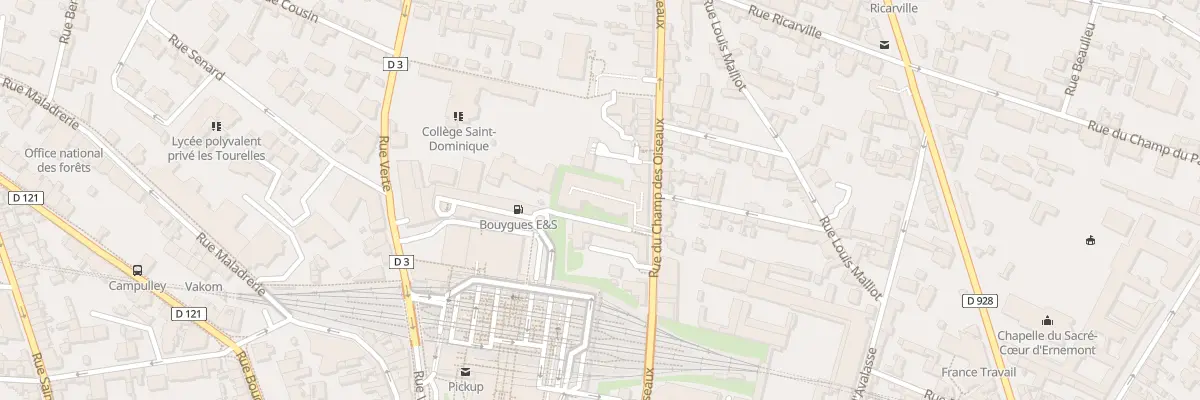 Plan du 41 Rue du Champ des Oiseaux à Rouen