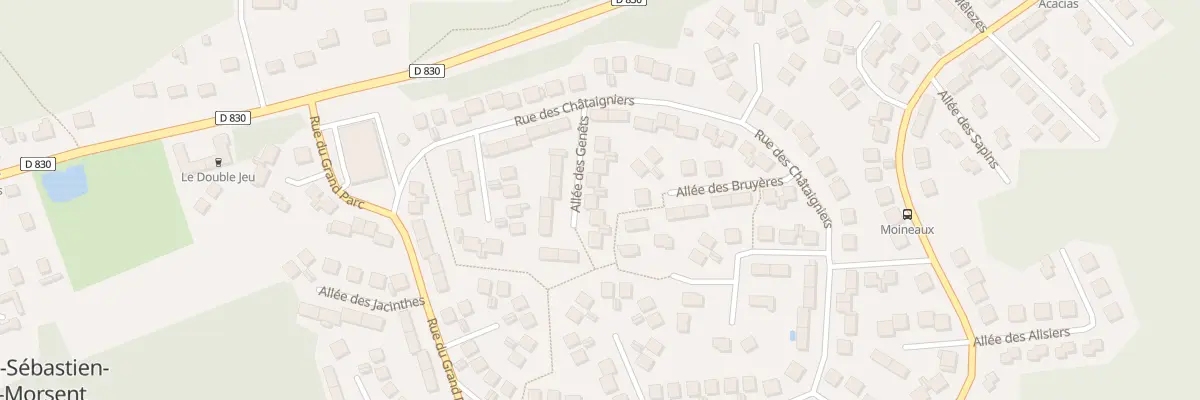 Plan du 9 All des Genêts à Saint-Sébastien-de-Morsent