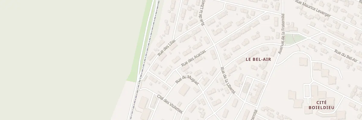 Plan du 24 Rue des Acacias à Oissel-sur-Seine
