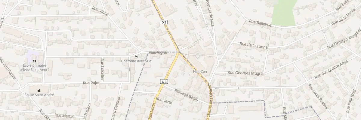 Plan du 155 Rue du Champ des Oiseaux à Rouen