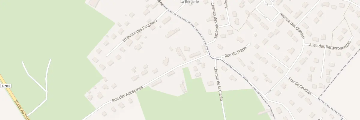 Plan du 420 Rue des Aubepines à Saint-Aubin-sur-Scie