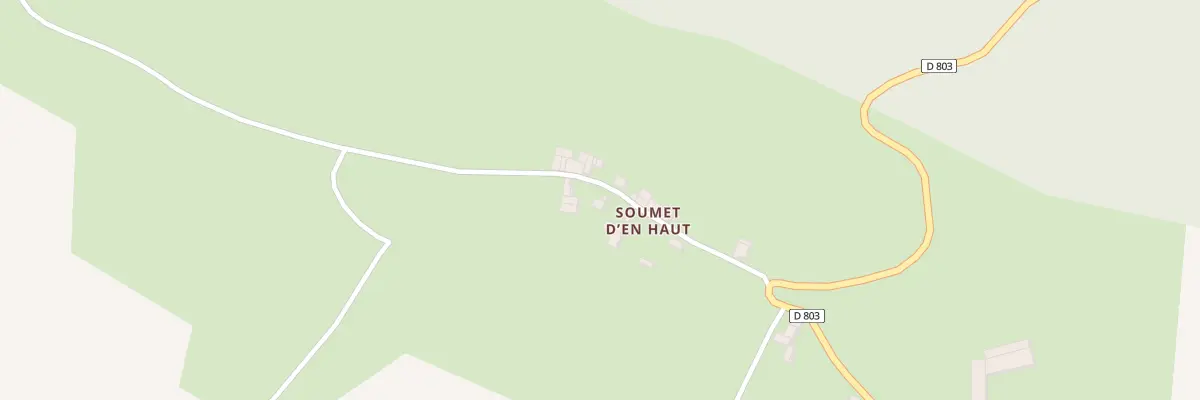 Plan du 45 Soumet d’En Haut à Bédeille