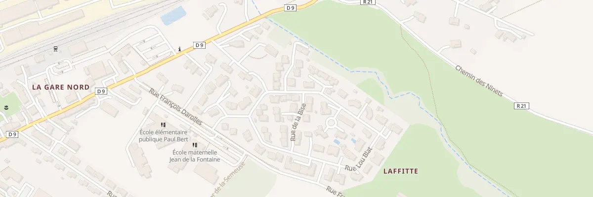 Plan du 15 Rue François de Belleforest à L’Isle-Jourdain