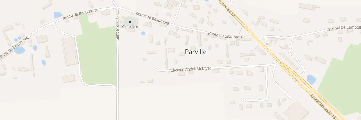 Plan du 12 Che Andre Metayer à Parville