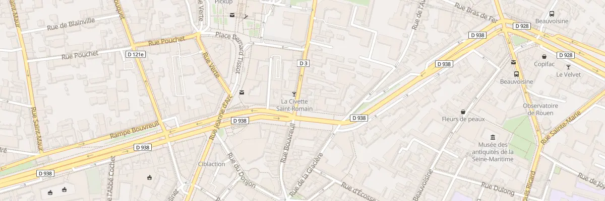 Plan du 2B Rue du Champ des Oiseaux à Rouen