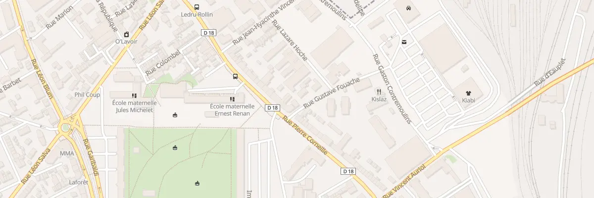 Plan du 135 Rue Pierre Corneille à Sotteville-lès-Rouen