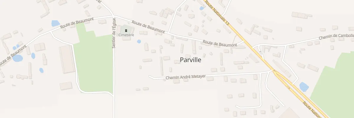 Plan du 8 Che Andre Metayer à Parville