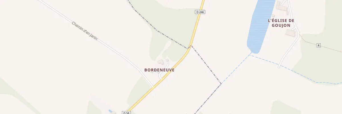 Plan du 6A Bordeneuve à Empeaux