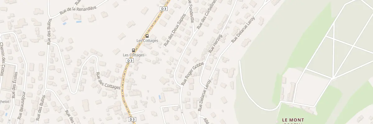 Plan du 203 Rue de Fondeville à Bois-Guillaume