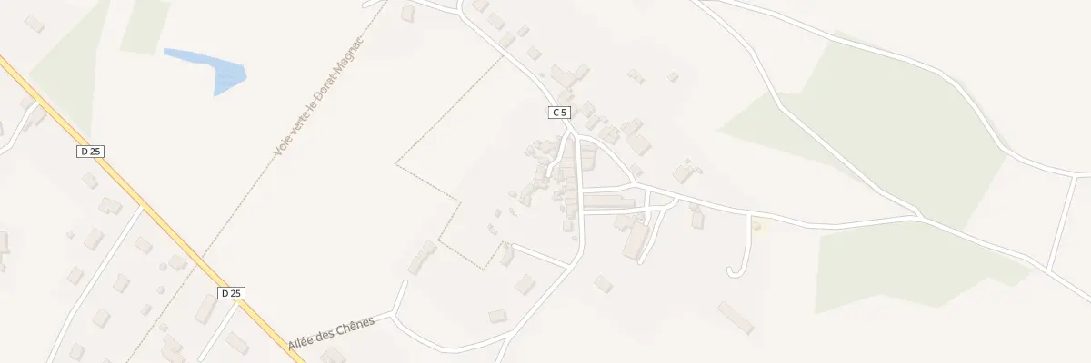 Plan du 8 Imp des Jardins au Dorat