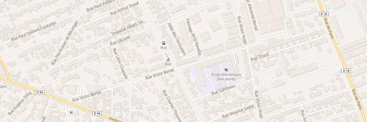 Plan du 46 Rue Victor Bertel à Sotteville-lès-Rouen