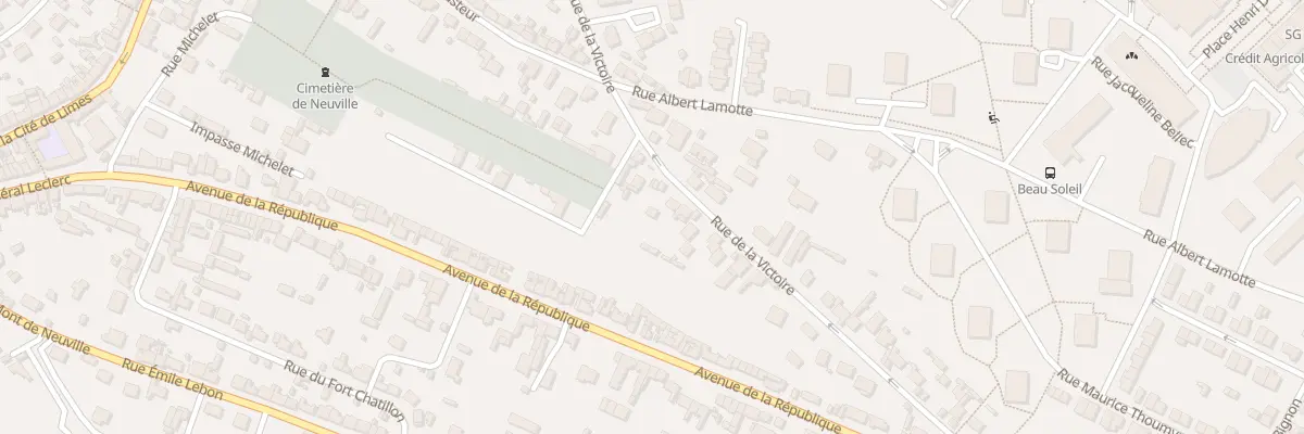Plan du 33 Rue de la Victoire à Dieppe