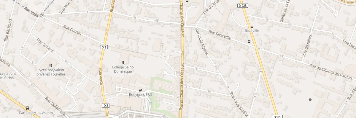 Plan du 63 Rue du Champ des Oiseaux à Rouen
