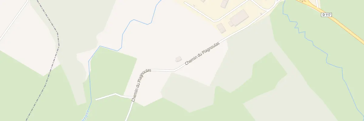 Plan du 276 Le Pradas à Lorp-Sentaraille