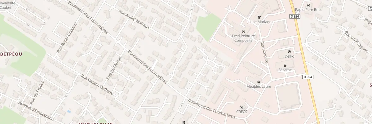 Plan du 11 Rue Henri Dunant à L’Isle-Jourdain