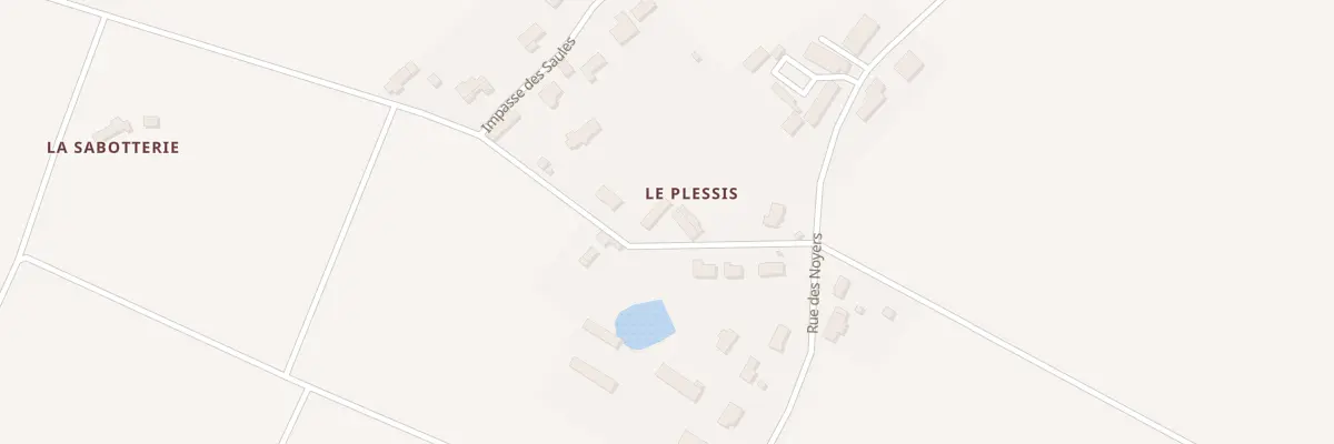 Plan du 4 Rue des Tilleuls à Crucheray