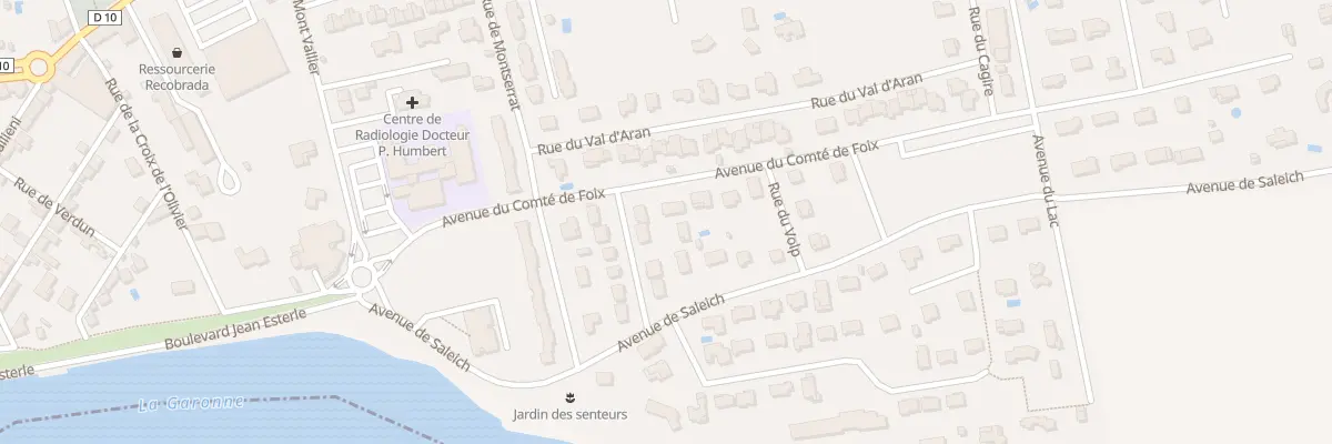 Plan du 8 Rue Bernard Piquepé à Cazères