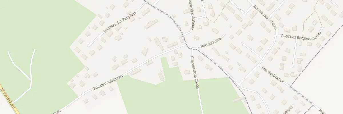 Plan du 438 Rue des Aubepines à Saint-Aubin-sur-Scie