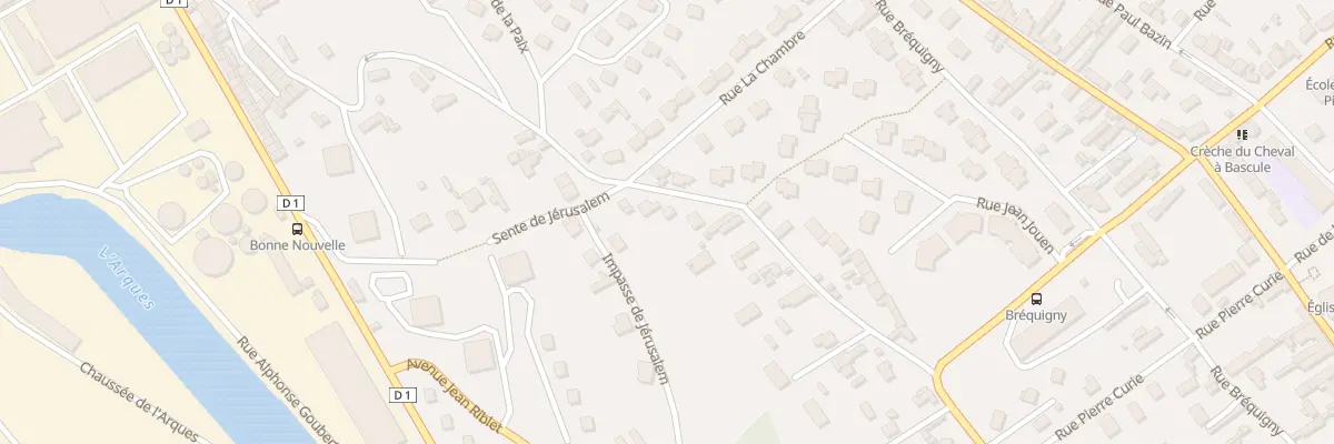 Plan du 44 Rue Albert Réville à Dieppe