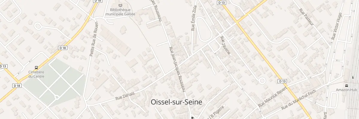 Plan du 3 Rue Sévene à Oissel-sur-Seine
