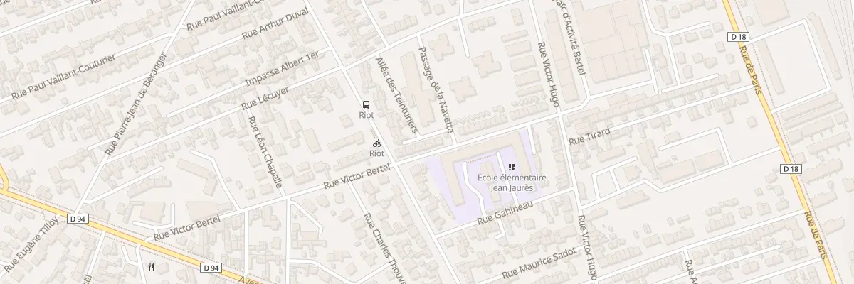 Plan du 40 Rue Victor Bertel à Sotteville-lès-Rouen