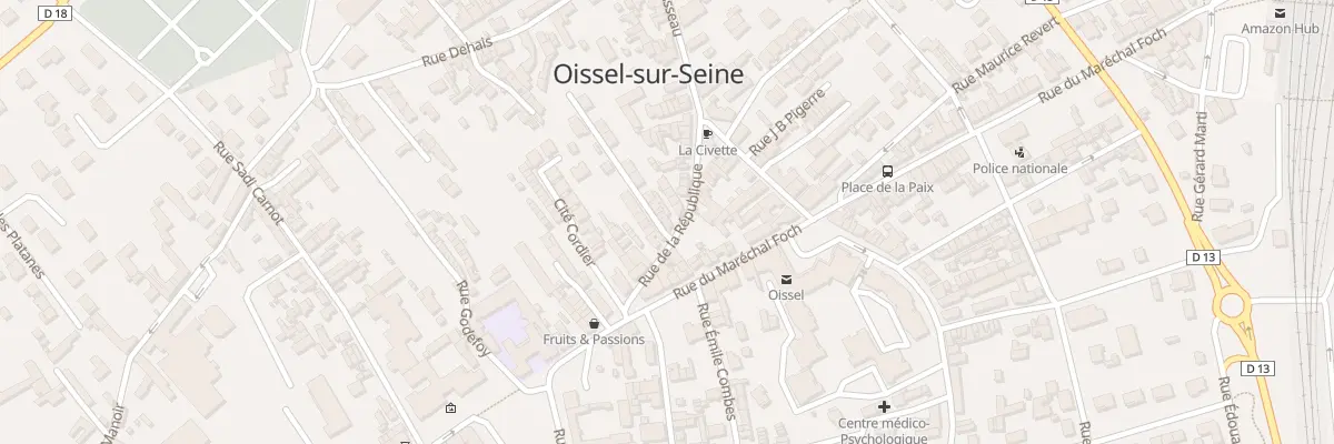 Plan du 131B Rue La Republique à Oissel-sur-Seine
