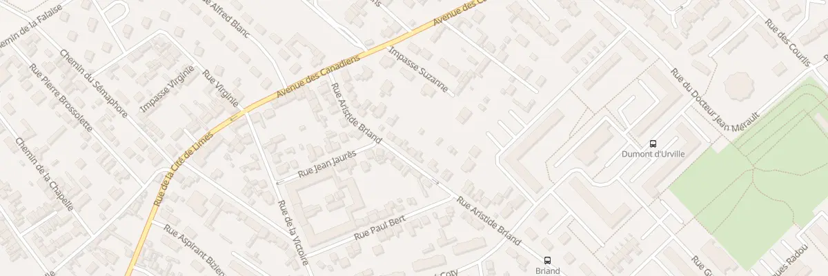 Plan du 21 Rue Aristide Briand à Dieppe