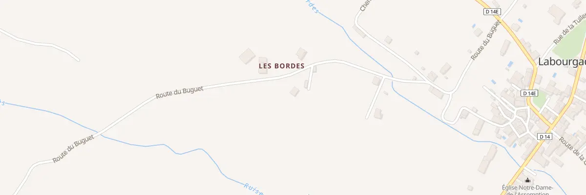 Plan du 5086 Lous Caminas à Labourgade