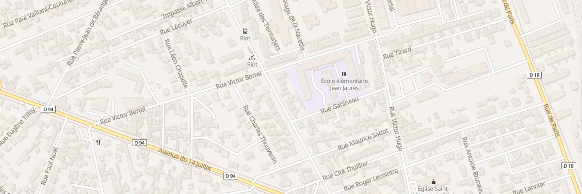 Plan du 365 Rue Hyacinthe Ménage à Sotteville-lès-Rouen
