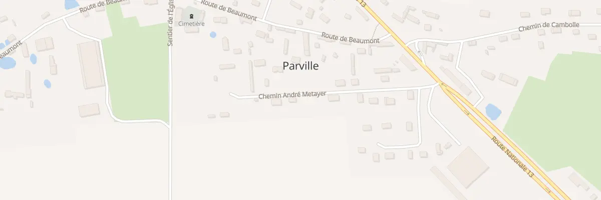 Plan du 11 Che Andre Metayer à Parville