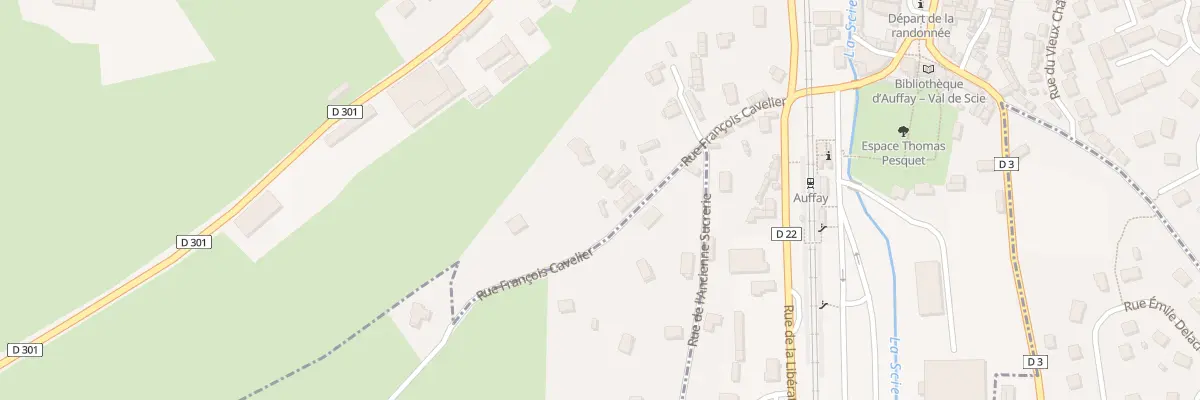 Plan du 20 Rue Francois Cavelier à Val-de-Scie