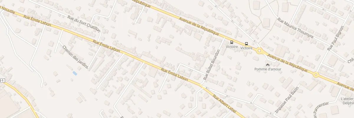 Plan du 61 Rue Emile Lebon à Dieppe