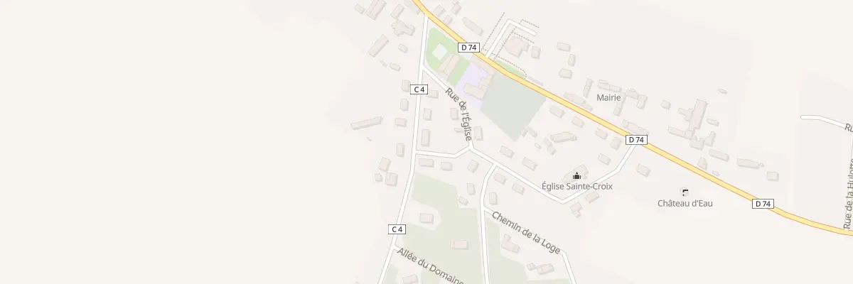 Plan du 3 Rue des Ventes aux Baux-Sainte-Croix