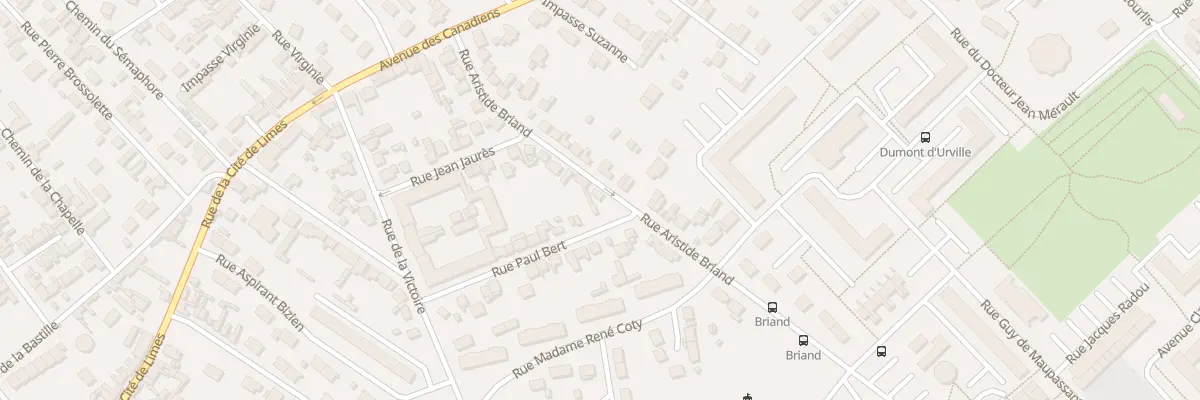 Plan du 26 Rue Aristide Briand à Dieppe