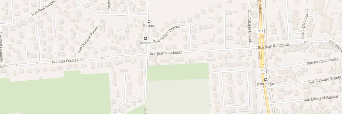 Plan du 55 Rue Jean Rondeaux à Saint-Étienne-du-Rouvray