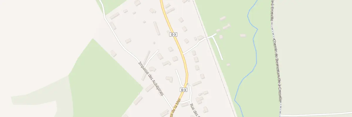 Plan du 5B Rte de la Mer à Dénestanville