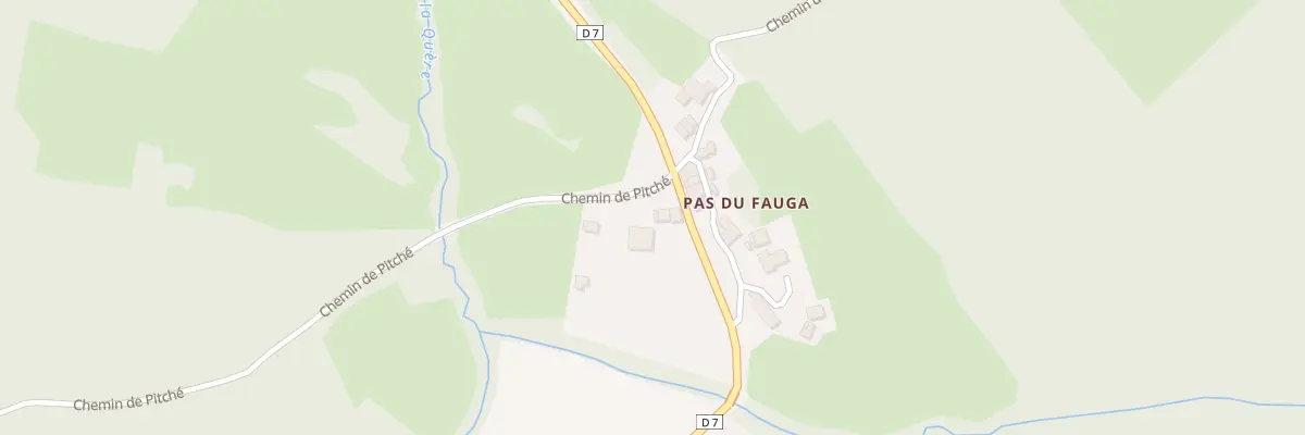Plan du 95 Pas du Fauga à Saint-Michel